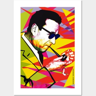 Georges Simenon and his Magic Pipe Posters and Art